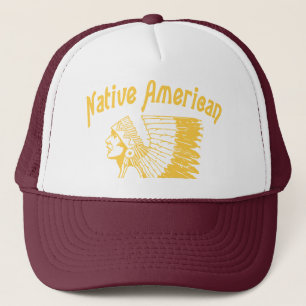 Indianhatt Truckerkeps