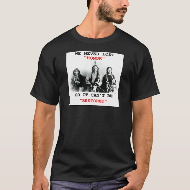 Indianheder Tee Shirt (Framsida)