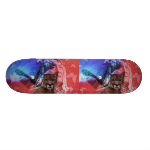 Indianhövding Old School Skateboard Bräda 21,6 Cm