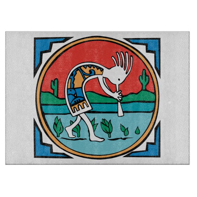 Indianindier Kokopelli (Framsidan)