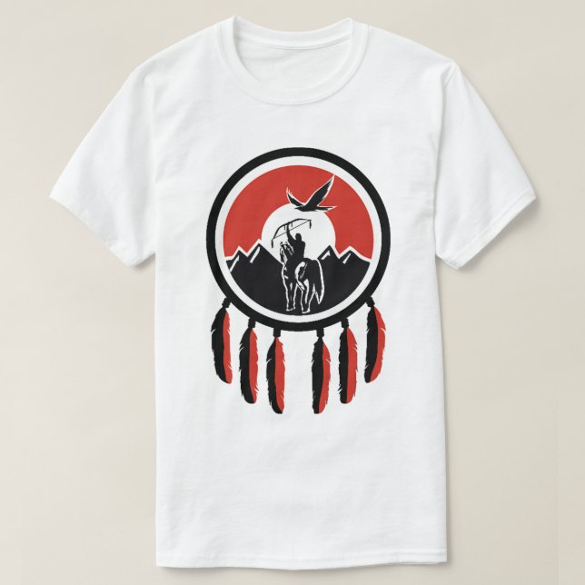 Indianindier skyddar T-tröja Tröja (Design framsida)