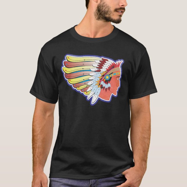 Indianindierchef T-shirt (Framsida)