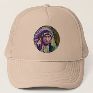 Indianindierchef Truckerkeps