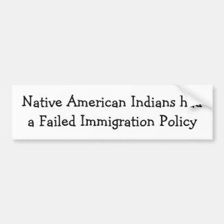 Indianinvandring Bildekal