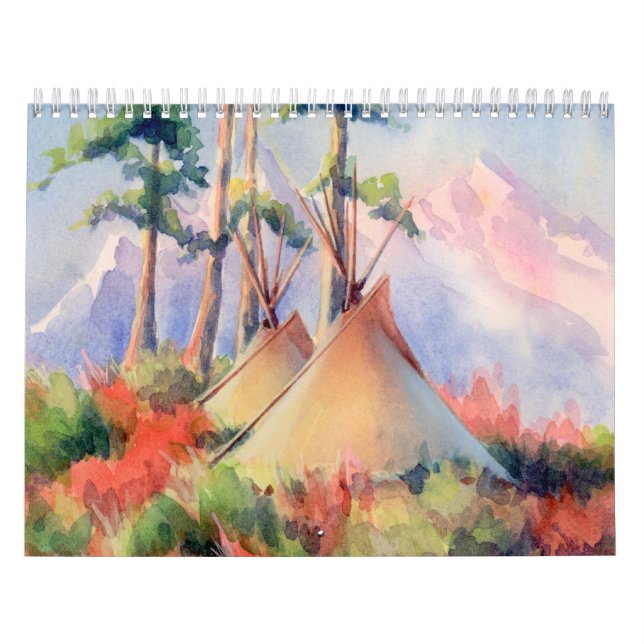 INDIANKALENDER av SHARON SHARPE 2016 Kalender (Omslag)