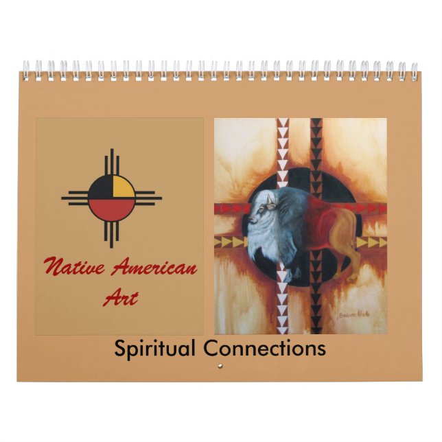 . Indiankonst. Kalender (Omslag)