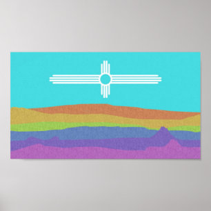 Indiankonst Poster