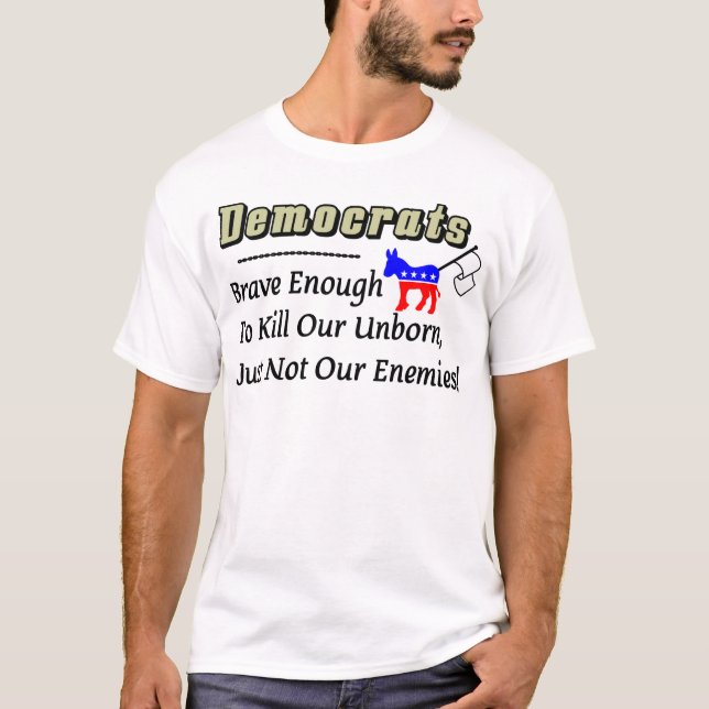 Indiankrigare nog som dödar vårt ofött! tee (Framsida)