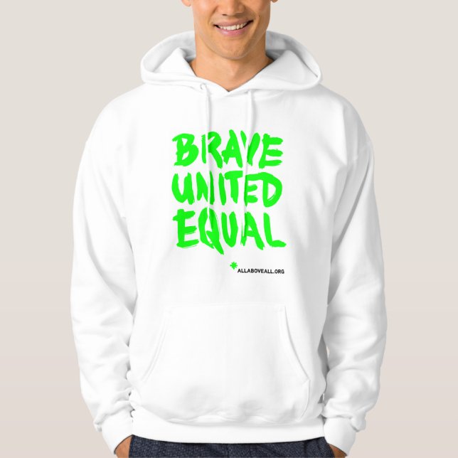 Indiankrigare Sweatshirt Med Luva (Framsida)