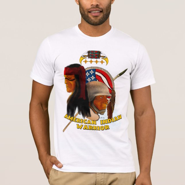 Indiankrigare Tee (Framsida)