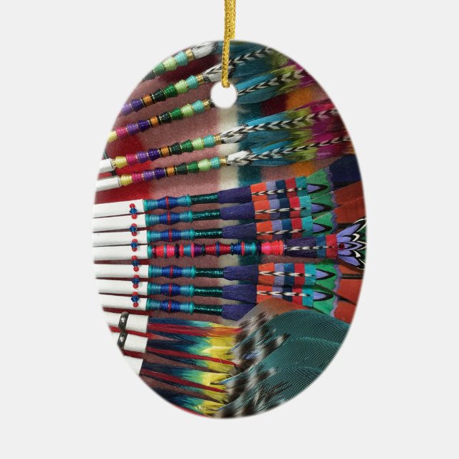 Indiankyrkan fläktar, kaffekoppen, skjortor julgransprydnad keramik (Framsidan)