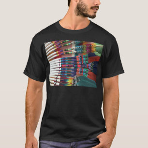 Indiankyrkan fläktar, kaffekoppen, skjortor tee