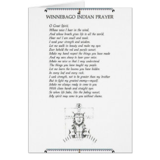 indianparyer hälsningskort