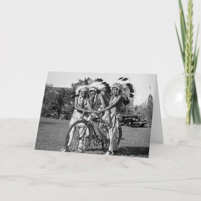 Indianpojkar, 30-tal kort (Framsida)