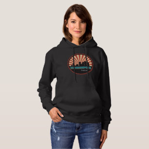 Indianpolis Indiana State Skyline Retro 80s T Shirt