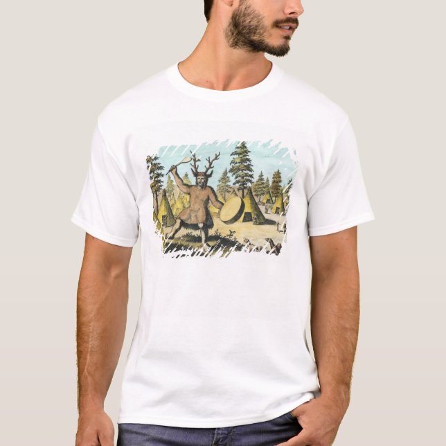 IndianShaman T-shirt (Framsida)