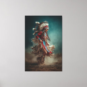 Indiansk dansare Canvas