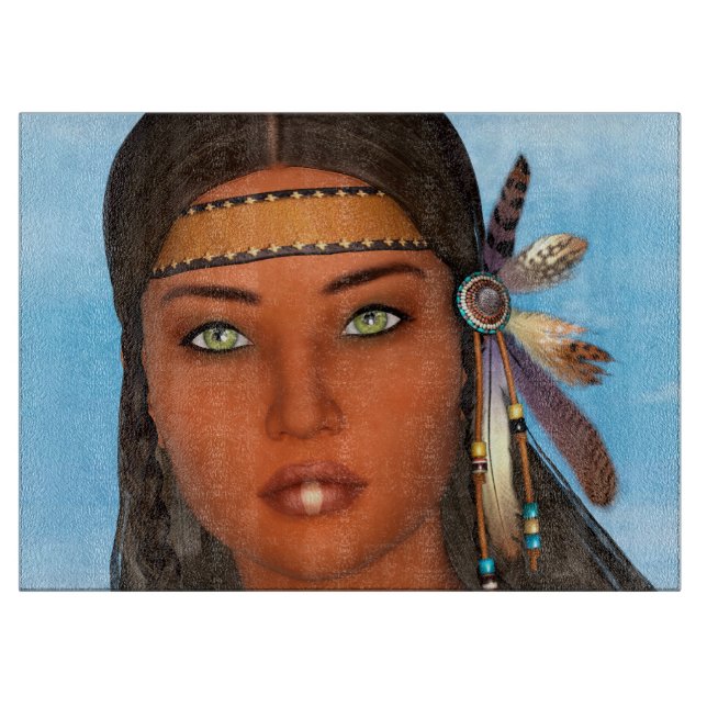 Indiansk flicka (Framsidan)
