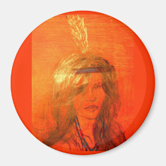 indiansk flicka magnet