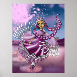 Indiansk flicka poster