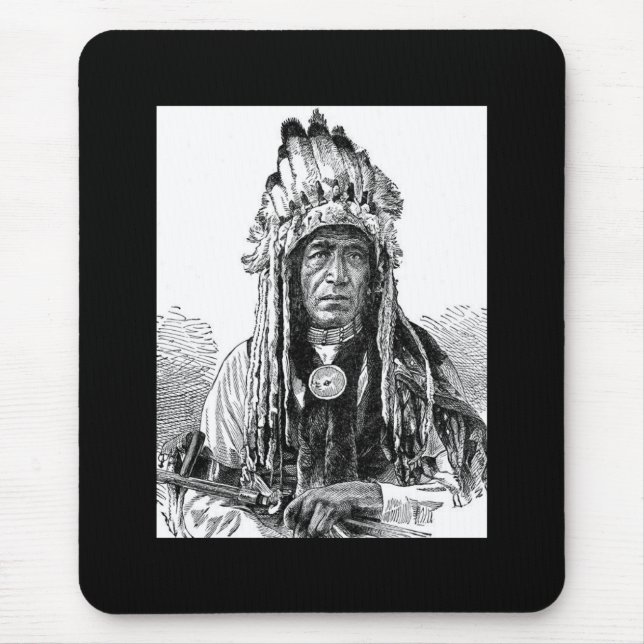 Indiansk hövding Musmattor (Framsidan)