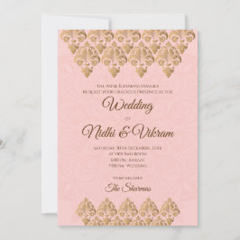 Indianska bröllopskort & hinduiska bröllopsinbjudn inbjudningar