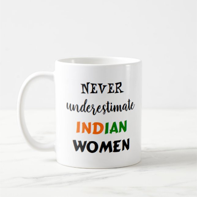 indianska kvinnor kaffe mugg (Vänster)