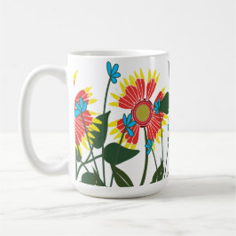 Indianska Penselfatt Coffee Mugg