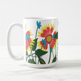 Indianska Penselfatt Kaffemugg