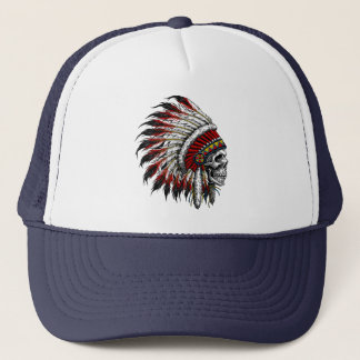 Indianskalletruckerkeps Keps