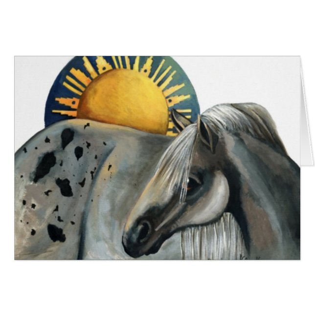 Indiansommar Hälsningskort (Framsidan Horizontal)