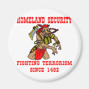 Indianstridighetterrorism efter 1492 magnet