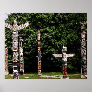 Indiantotempoler, Vancouver, britt Poster