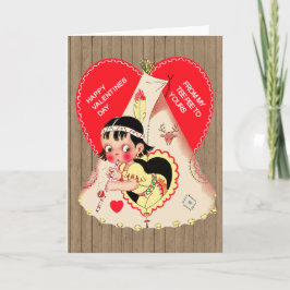 Indianvalentin kort för dag