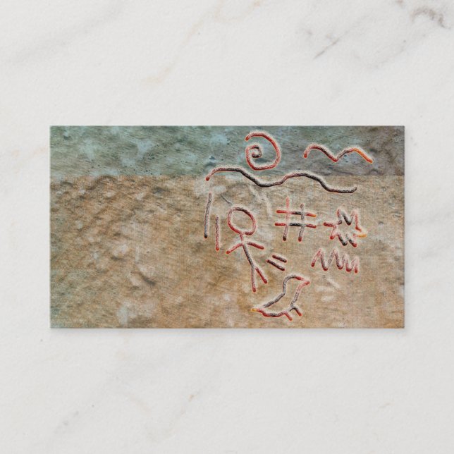 Indianvisitkortar Visitkort (Framsida)