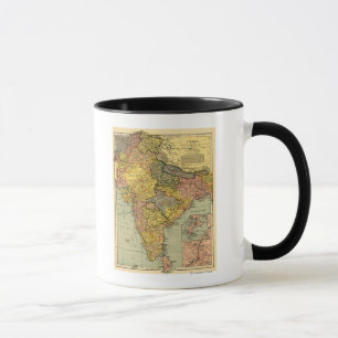 IndiaPanoramic MapIndia Mugg
