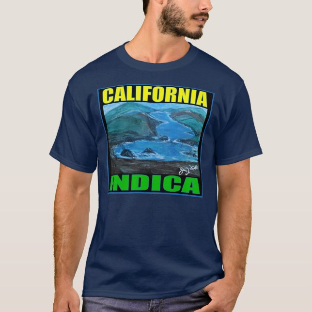 INDICA KALIFORNIEN TEE SHIRT (Framsida)