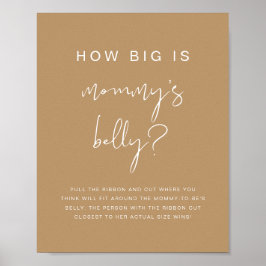 INDIE Bohemian How Big is her Belly Game Poster