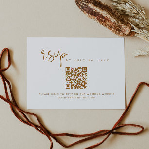 INDIE Bohemian Terracotta QR Code OSA kort