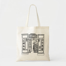 Indie Bookshop Tote Bag Tygkasse