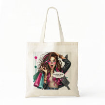 🛍 Indie Shopping Spree - Personlig Tote Bag