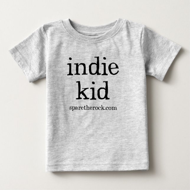 Indie unge t-shirt (Framsida)
