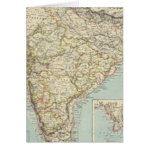 Indien 5 hälsningskort