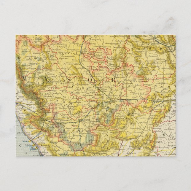 Indien 7 vykort (Framsida)