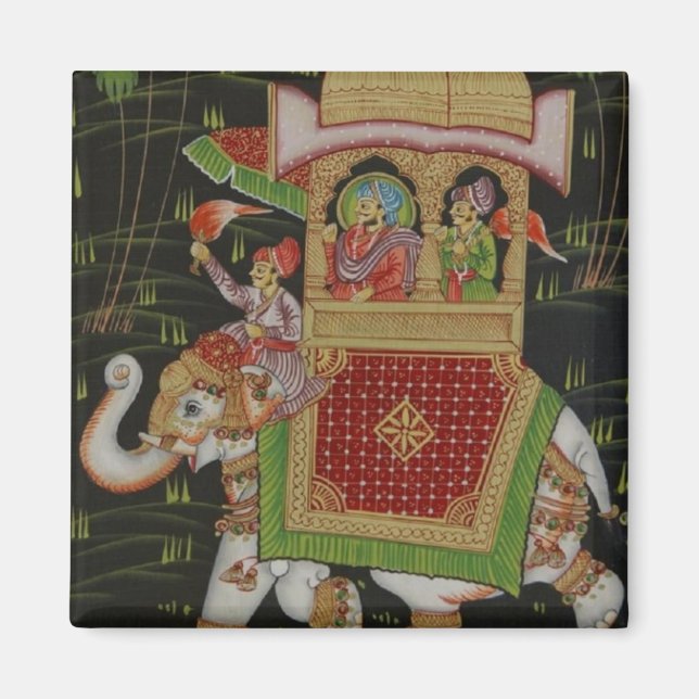 Indien Art Magnet (Framsidan)