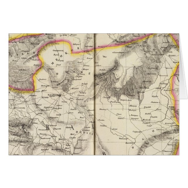 Indien, Asien 94 Hälsningskort (Framsidan Horizontal)