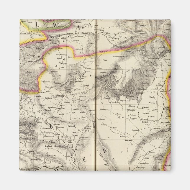 Indien, Asien 94 Magnet (Framsidan)