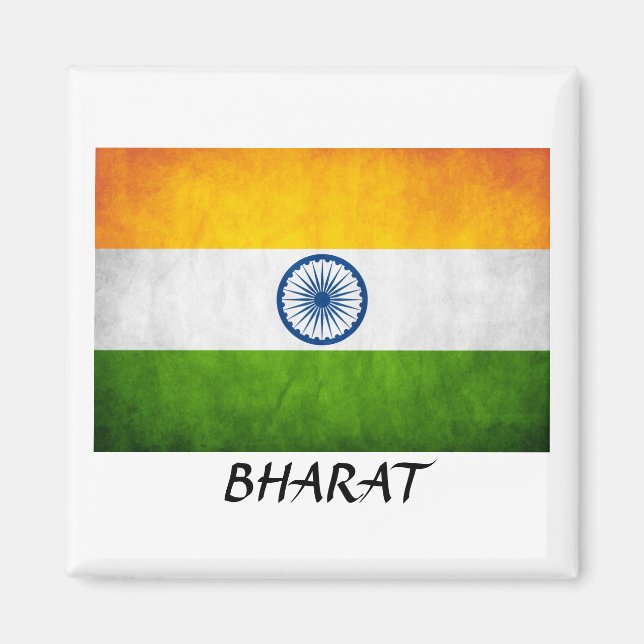 Indien "BHARAT" Magnet (Framsidan)