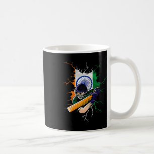 Indien Cricket Nationella Fans Lag Jersey Gåvor Fö Kaffemugg