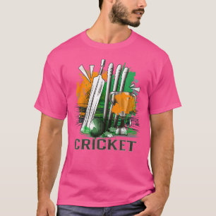 Indien Cricket Nationella Fans Lag Tröja